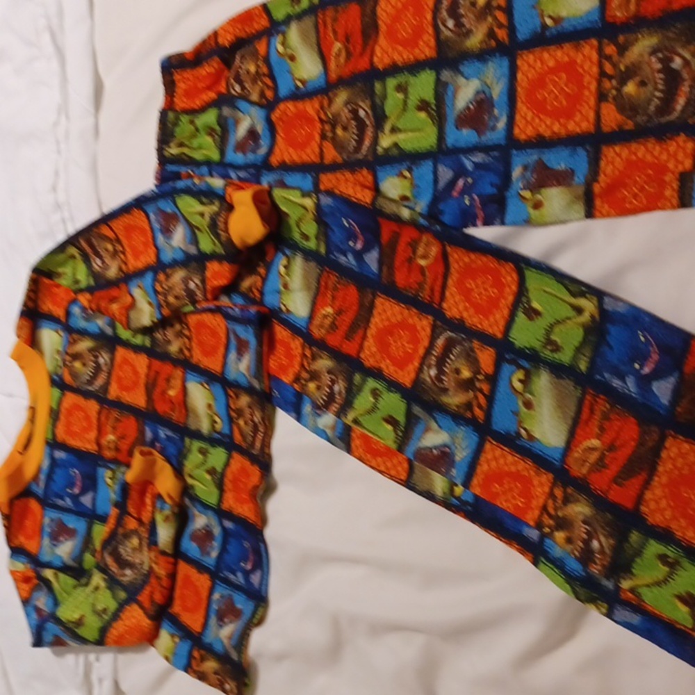 Dinosaur pj's 4/5